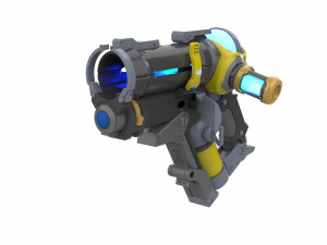 Mei Blaster Firefighter Skin - Overwatch - Printable - STL OBJ CAD bundle - Commercial Use 3D प्रिंट मॉडल