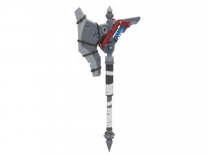 Junker Queen Axe - Overwatch - STL CAD bundle - Commercial Use 3D-printmodel
