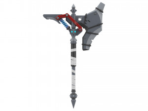 Junker Queen Axe - Overwatch - STL CAD bundle - Commercial Use 3D प्रिंट मॉडल