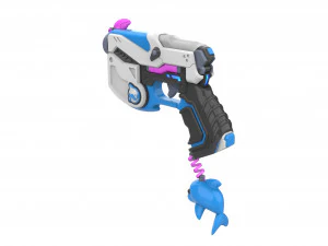 DVa Blaster Waveracer Skin - Overwatch - Stampabile - Pacchetto CAD STL OBJ - Uso commerciale Modello di stampa 3D