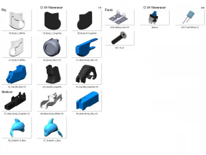 DVa Blaster Waveracer Skin - Overwatch - Stampabile - Pacchetto CAD STL OBJ - Uso commerciale Modello di stampa 3D