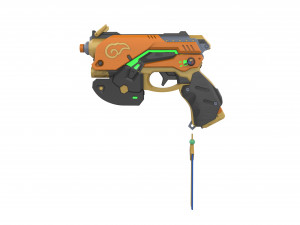 DVa Blaster Palaquin Skin - Overwatch - Printable - STL OBJ CAD bundle - Commercial Use 3D Print Model