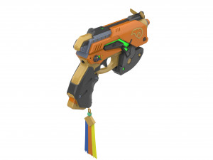 DVa Blaster Palaquin Skin - Overwatch - Printable - STL OBJ CAD bundle - Commercial Use 3D Print Model