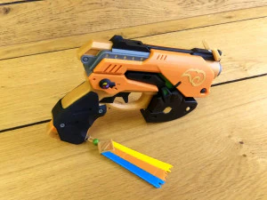 DVa Blaster Palaquin Skin - Overwatch - Printable - STL OBJ CAD bundle - Commercial Use 3D Print Model