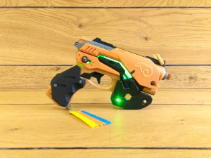 DVa Blaster Palaquin Skin - Overwatch - Printable - STL OBJ CAD bundle - Commercial Use 3D Print Model
