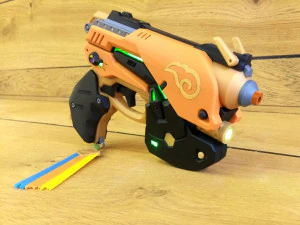 DVa Blaster Palaquin Skin - Overwatch - Printable - STL OBJ CAD bundle - Commercial Use 3D Print Model