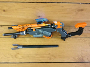 Ana Sniper Rifle - Overwatch - Para impress&atilde;o - Pacote STL OBJ CAD - 3 SKINS - Uso comercial Modelo de Impressão 3D