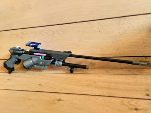 Ana Sniper Rifle - Overwatch - Printable - STL OBJ CAD bundle - 3 SKINS - Commercial Use Modèles 3D en vedette