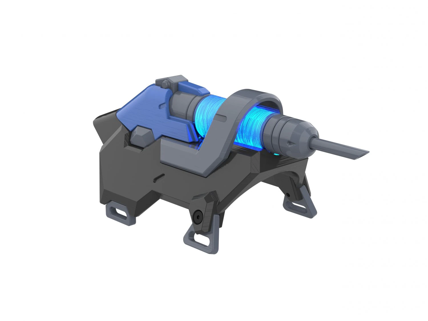 Ana Nano Boost - Overwatch - Printable - STL OBJ CAD bundle - Commercial Use 3D Print Model .c4d .max .obj .3ds .fbx .stl .blend 