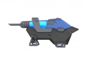 Ana Nano Boost - Overwatch - Printable - STL OBJ CAD bundle - Commercial Use 3D Print Model