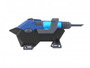 Ana Nano Boost - Overwatch - Printable - STL OBJ CAD bundle - Commercial Use 3D Print Model