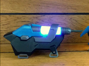 Ana Nano Boost - Overwatch - Printable - STL OBJ CAD bundle - Commercial Use 3D Print Model