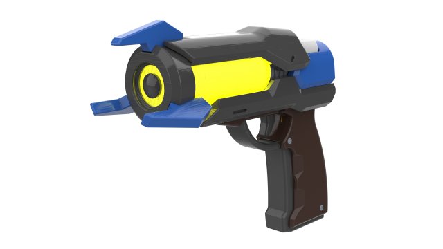 Ana Dart Blaster - Overwatch - Printable - STL OBJ CAD bundle - Commercial Use 3D 프린트 모델 .c4d .max .obj .3ds .fbx .stl .blend 