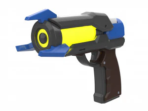 Ana Dart Blaster - 守望先锋 - 可打印 - STL OBJ CAD 捆绑包 - 商业用途 3D 打印模型