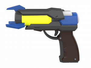 Ana Dart Blaster - Overwatch - Printable - STL OBJ CAD bundle - Commercial Use 3D 프린트 모델