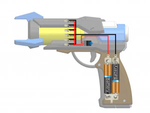 Ana Dart Blaster - Overwatch - Printable - STL OBJ CAD bundle - Commercial Use 3D Print Model