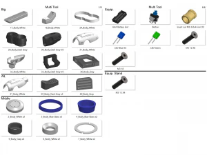 Multi-tool - No Mans Skye - Printable - STL OBJ CAD bundle 3D Print Model