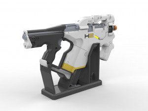 M-25 Hornet - Mass Effect - Printable - STL OBJ CAD bundle - Commercial Use Model Cetak 3D