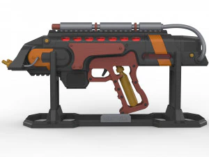 Flame Blaster - Legends Of Tomorrow - Printable - STL OBJ CAD bundle - Commercial Use 3D Print Model