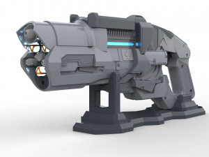 Cold Cannon - Legends Of Tomorrow - Printable - STL OBJ CAD bundle - Commercial Use 3D 打印模型