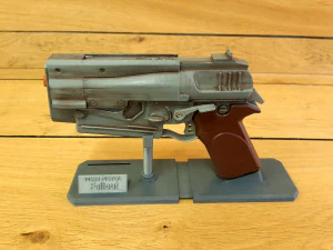 10mm Pistol - Fallout 4 - Printable - STL OBJ CAD bundle - Commercial Use 3D Print Model