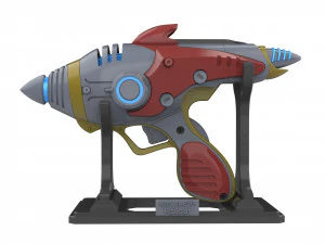 Alien Blaster - Fallout - Printable - STL OBJ CAD bundle - Commercial Use 3D Print Model