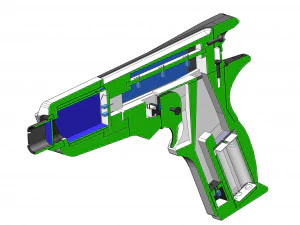 Verdetto Swift - Destiny 2 - Stampabile - Pacchetto CAD STL OBJ - Uso commerciale Modello di stampa 3D