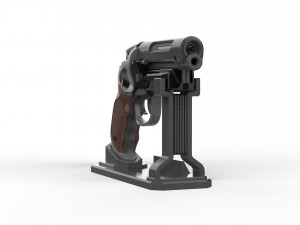 Deckards Pistol - Blade Runner - Printable - STL OBJ CAD bundle - Commercial Use Modèles 3D en vedette