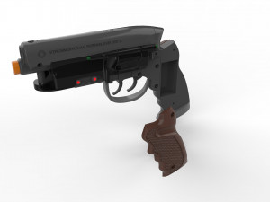 Deckards Pistol - Blade Runner - Printable - STL OBJ CAD bundle - Commercial Use Modèles 3D en vedette