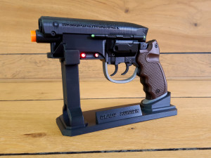 Deckards Pistol - Blade Runner - Printable - STL OBJ CAD bundle - Commercial Use Modèles 3D en vedette
