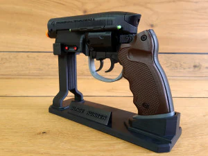 Pistola Deckards - Blade Runner - Para impress&atilde;o - Pacote STL OBJ CAD - Uso comercial Modelo de Impressão 3D