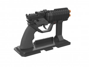 Agent Ks Pistol - Blade Runner - Printable - STL OBJ CAD bundle - Commercial Use Modelo de impresión 3D