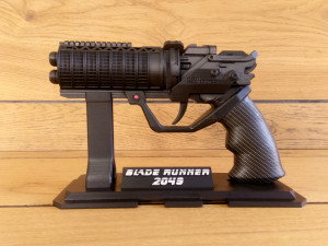 Agent Ks Pistol - Blade Runner - Printable - STL OBJ CAD bundle - Commercial Use Modelo de impresión 3D