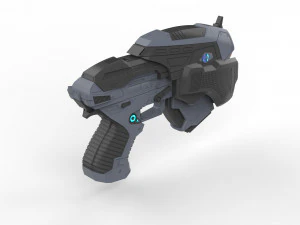 Snub Pistol - Gears of War - Stampabile - Pacchetto CAD STL OBJ - Uso commerciale Modello di stampa 3D