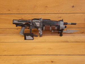 Retro Lancer - Gears of War - Printable - STL OBJ CAD bundle - Commercial Use 3D Print Model