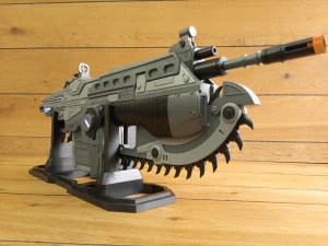 Lancer - Gears of War - Printable - STL OBJ CAD bundle - Commercial Use 3D Print Model