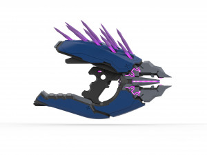 Needler - Halo Infinite - Printable - STL OBJ CAD bundle - Commercial Use 3D Baskı Modeli