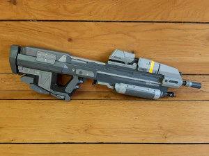 MA37 Assault Rifle - Halo - Printable - STL OBJ CAD bundle - Commercial Use 3D Print Model