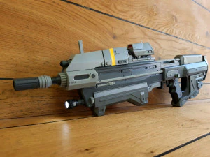 MA37 Assault Rifle - Halo - Printable - STL OBJ CAD bundle - Commercial Use 3D Print Model