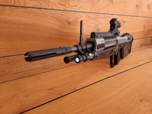 M392 Assault Rifle - Halo - Printable - STL OBJ CAD bundle - Commercial Use 3D-Druckmodell