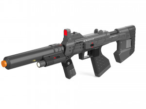 M7 SMG - Halo - Printable - STL OBJ CAD bundle - Commercial Use 3D Baskı Modeli