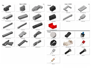 M7 SMG - Halo - Stampabile - Pacchetto CAD STL OBJ - Uso commerciale Modello di stampa 3D