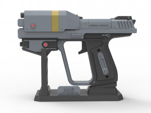 M6G Magnum - Halo - Printable - STL OBJ CAD bundle - Commercial Use Modèles 3D en vedette