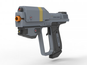 M6G Magnum - Halo - Printable - STL OBJ CAD bundle - Commercial Use Modèles 3D en vedette