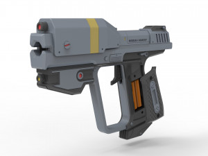 M6G Magnum - Halo - Printable - STL OBJ CAD bundle - Commercial Use Modèles 3D en vedette
