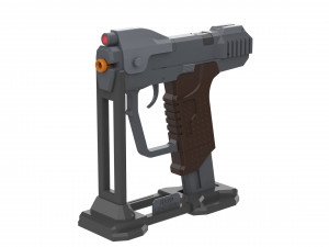 M6D Magnum - Halo - Printable - STL OBJ CAD bundle - Commercial Use 3D 打印模型