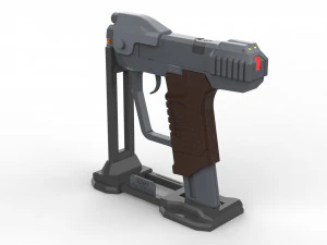 M6D Magnum - Halo - Imprim&iacute;vel - Pacote STL OBJ CAD - Uso comercial Modelo de Impressão 3D