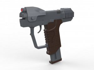 M6D Magnum - Halo - Printable - STL OBJ CAD bundle - Commercial Use 3D Baskı Modeli