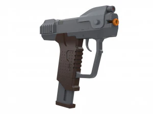 M6D Magnum - Halo - Imprim&iacute;vel - Pacote STL OBJ CAD - Uso comercial Modelo de Impressão 3D