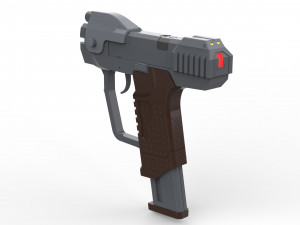 M6D Magnum - Halo - Printable - STL OBJ CAD bundle - Commercial Use 3D Baskı Modeli